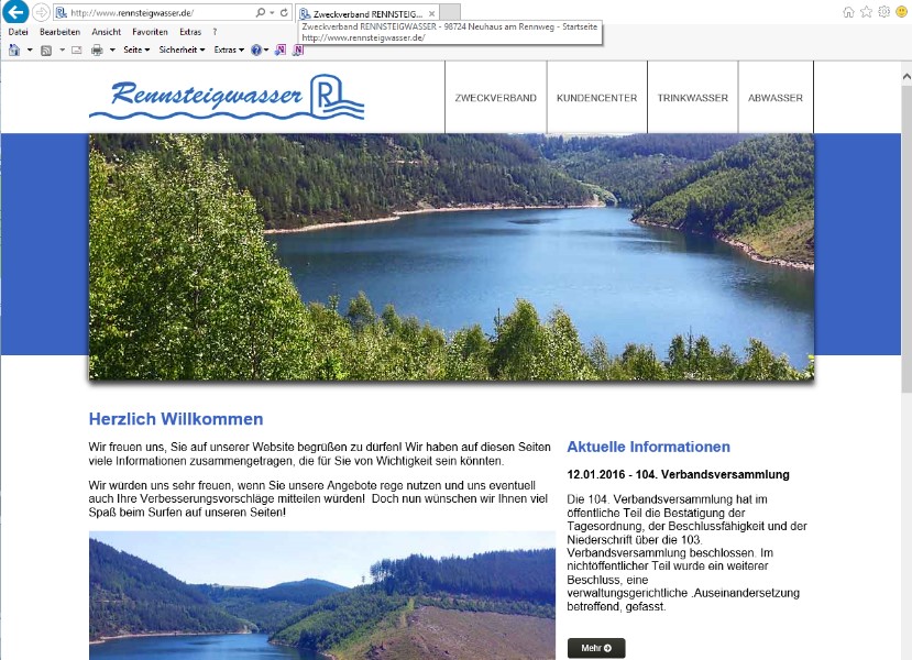Zweckverband Rennsteigwasser