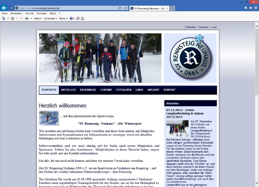 SV Rennsteig Neuhaus 1990 e.V. - Wintersport