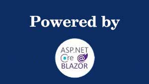 Powered by Asp.Net Core And Blazor